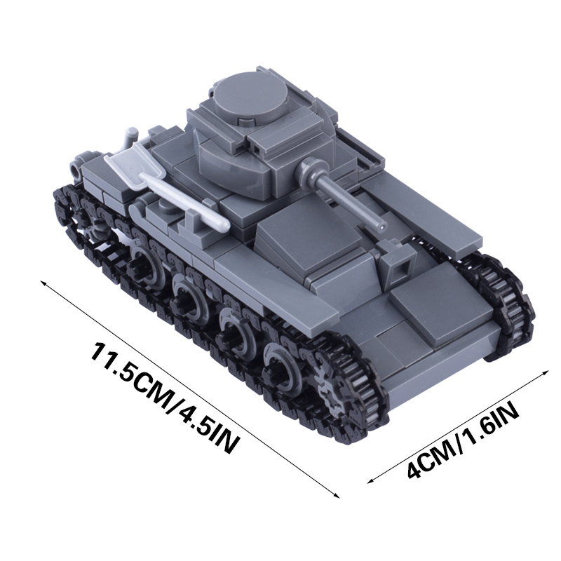 子供のための日本の軍用戦車,軍隊,兵士,軍隊,軍隊,車,部品 - Lego Compatible Military Tank のレビューと価格