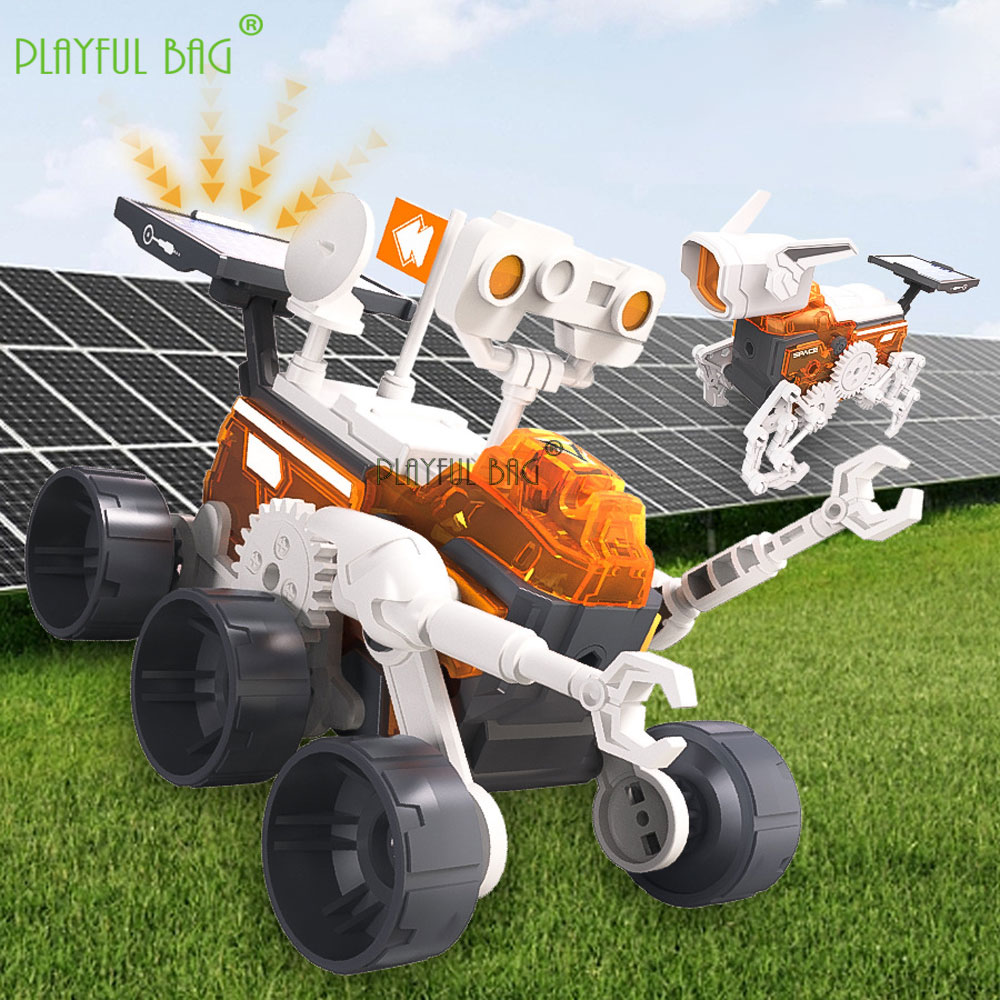 太陽光発電 STEM ロボット犬キット探査車 DIY 手作り - Stem Solar Robot Kit For Kids のレビューと価格