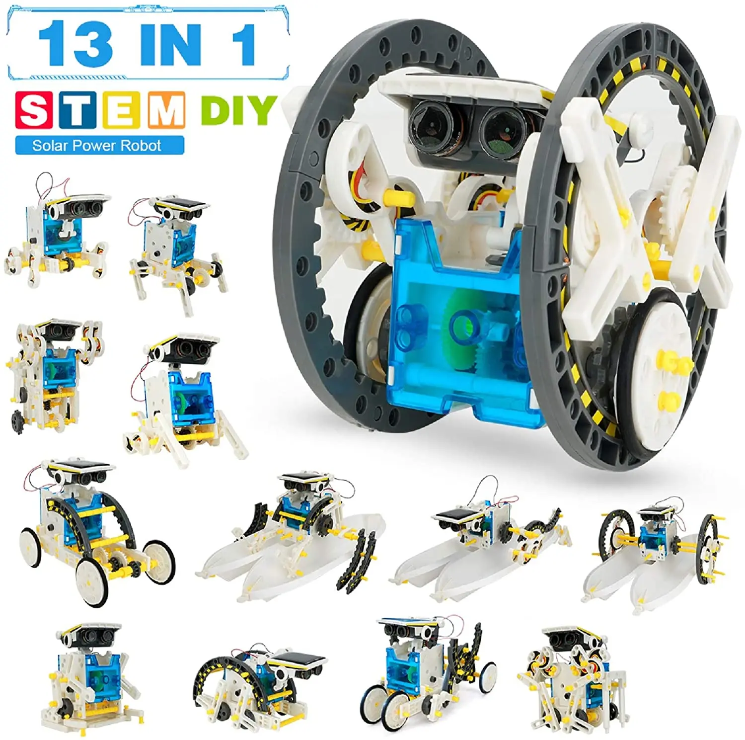 STEM 12in1 ソーラーロボットキット 知育玩具 多形 - Stem Solar Robot Kit For Kids のレビューと価格
