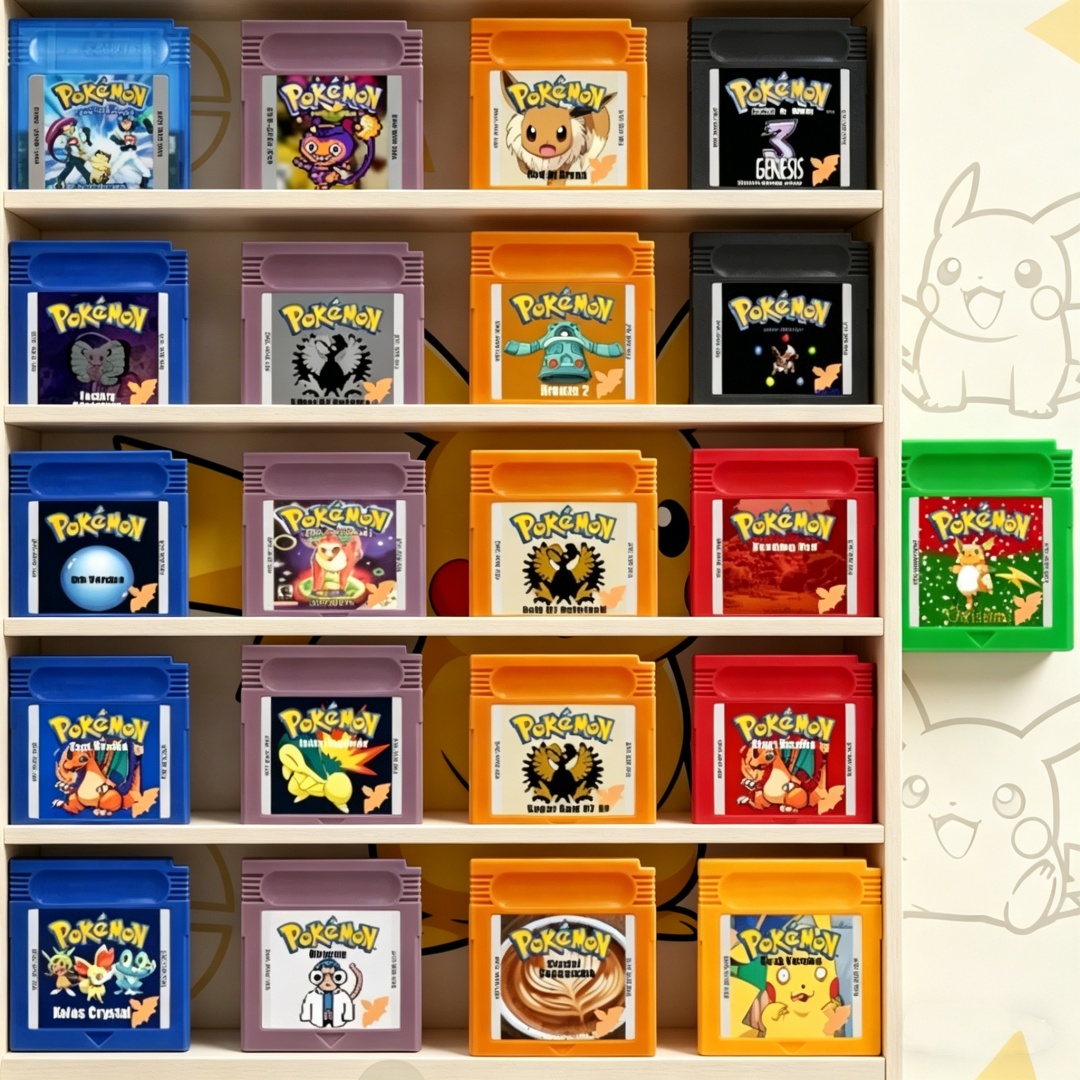 GBC ポケモンシリーズ ゲームカートリッジ ブラック ホワ - Board Games のレビューと価格