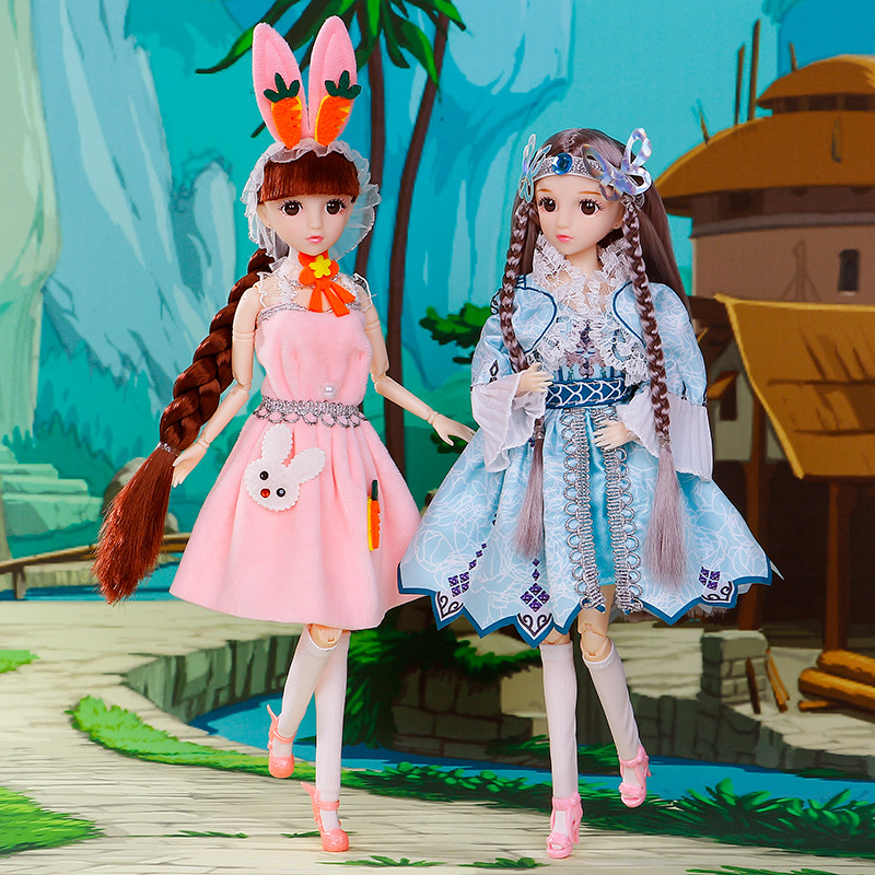 20ジョイント付きプリンセスbjd人形,30cm,完全セット - Bjd Doll 1 6 Full Set With Clothes のレビューと価格