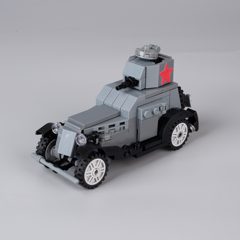 子供のためのww1ミリタリータンク装甲車のビルディングブロッ - Lego Compatible Military Tank のレビューと価格