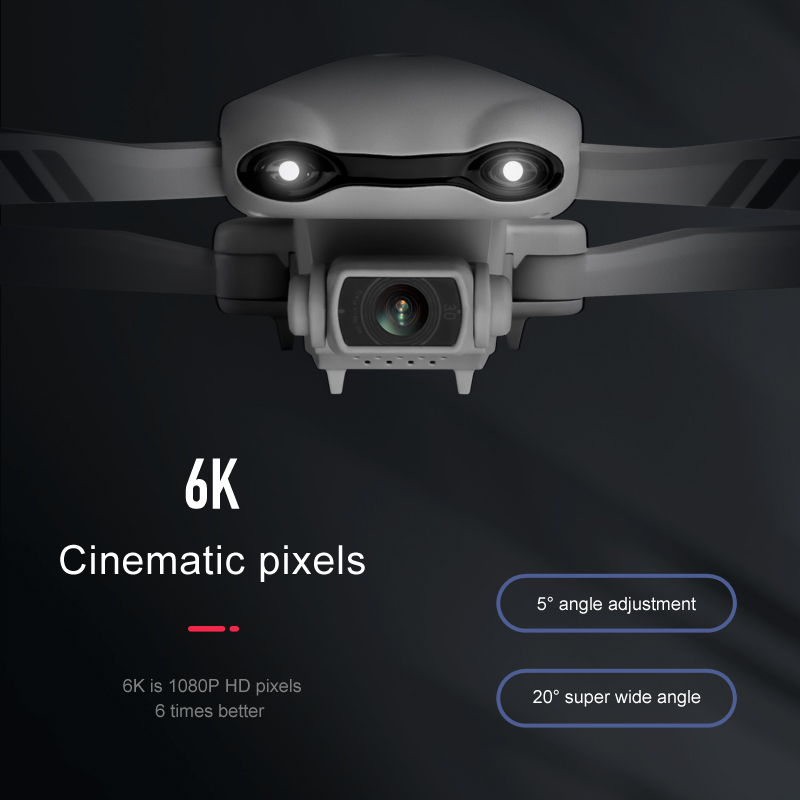 F10 rcヘリコプター,4k/6k hdスマートフォン,デ - Fpv Brushless Rc Drone 4K のレビューと価格
