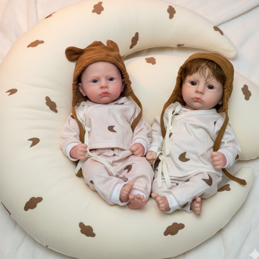AnjoDoll 33 センチメートル塗装済み/未塗装シリコ - Reborn Baby Doll Silicone Realistic のレビューと価格