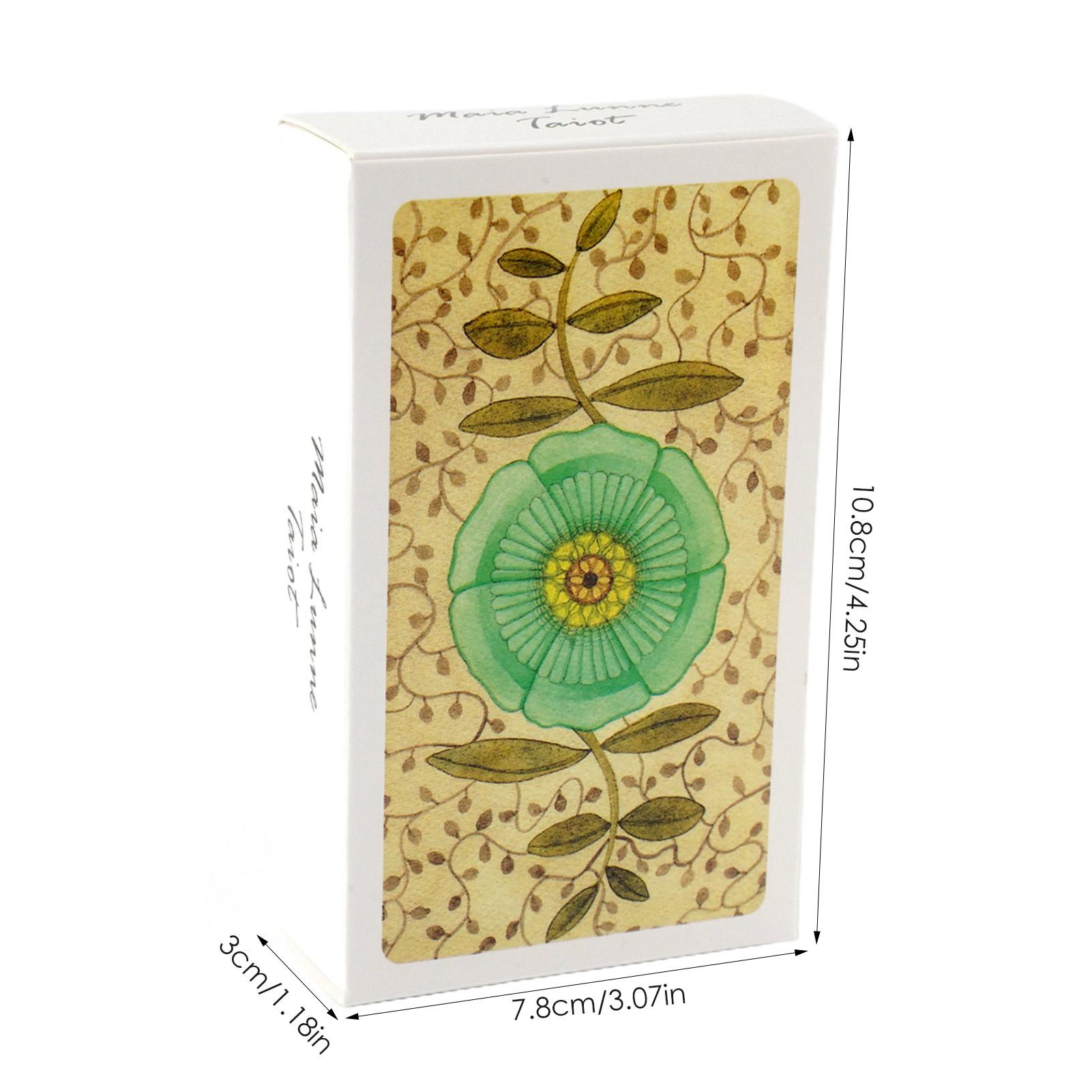 オリジナルタロットカード 耐久性のあるマラ・ルンネ・タロット - Tarot Cards Deck With Guidebook のレビューと価格